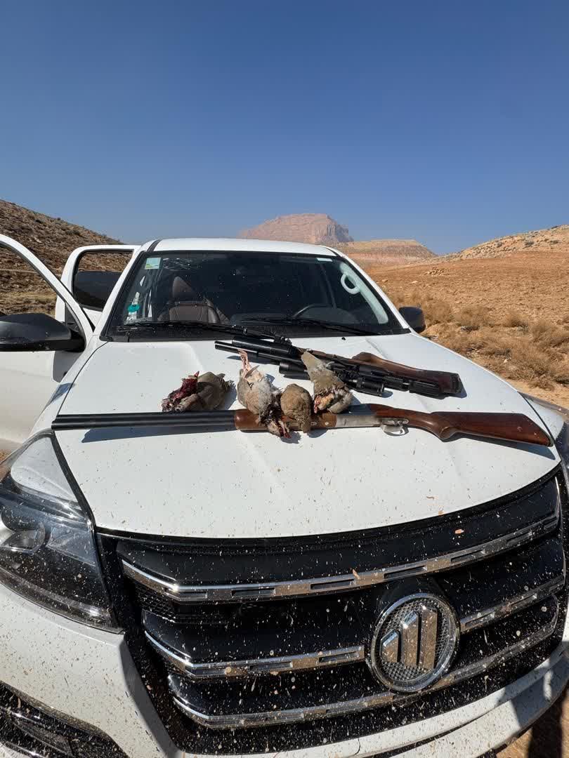 دستگیری شکارچیان غیرمجاز در منطقه حفاظت‌شده کوه قلات و تنگ سرخ