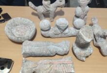 کشف گنج ۲۸۰۰ ساله با ارزش ۱۰۰۰ میلیارد تومان از قاچاقچیان در فریدونکنار 19 اشیایر تاریخی