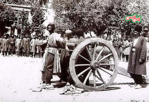 اعدام یک مجرم به شیوه عجیب در توپخانه شیراز 2 اعدام مرد شیراز