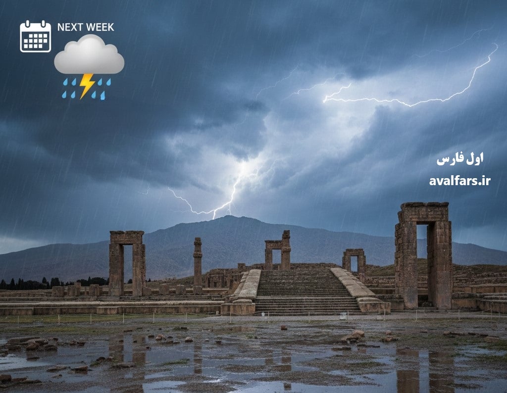 بیشترین بارندگی فارس در شهرستان رستم / آمار بارش در استان-۲۳ آذر ۱۴۰۴