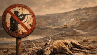 خطر نابودی زیستگاه پلنگ‌ و قوچ فارس بدلیل مخالفت صمت استان