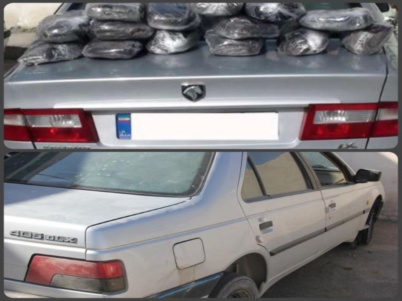 دستگیری قاچاقچی حین جابه‌جایی ۱۳۰ کیلو تریاک در شیراز