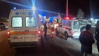 تصادف مرگبار زنجیرهای در جاده فسا-داراب؛ ۹ مصدوم و یک فوتی 2 تصادف 2