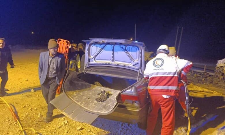 تصادف مرگبار در جاده فسا-داراب: یک کشته و دو مصدوم 1 تصادف