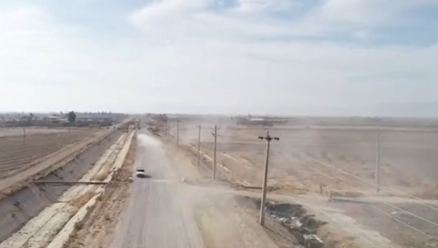 نارضایتی شدید مردم از جاده خاکی سارویی به مرودشت