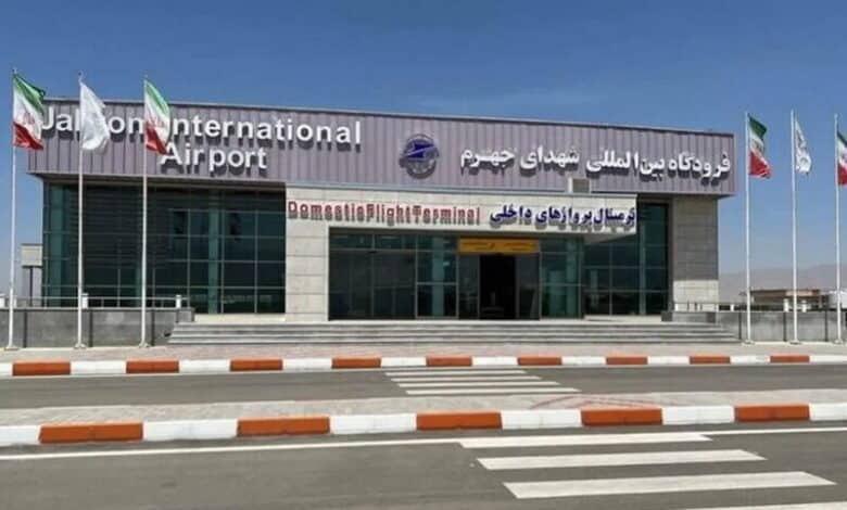 راه اندازی فرودگاه جهرم 5