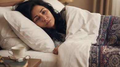 زن ایرانی کم خواب