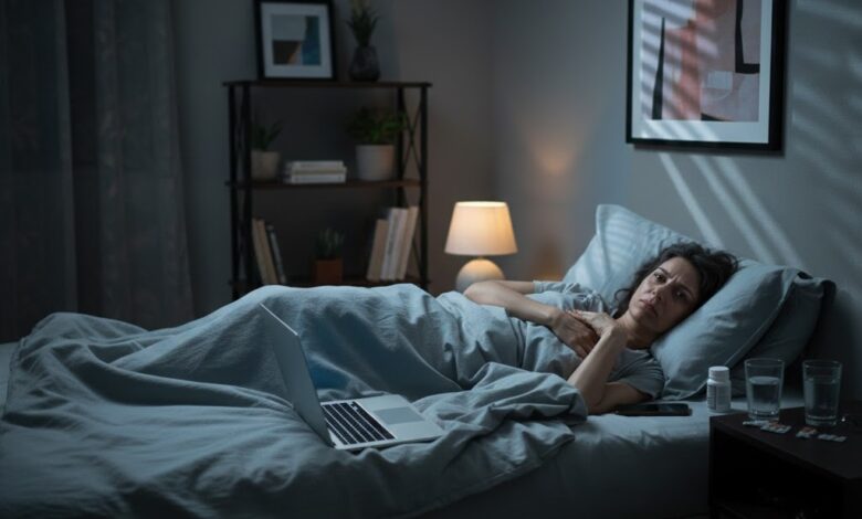 اگر بیخواب هستید خواندن این گزارش را جدی بگیرید 1 زن دچار بیخوابی