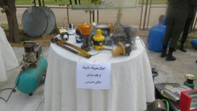 دستگیری سارقین اماکن خصوصی و کشف ۶۰ فقره سرقت  در شیراز