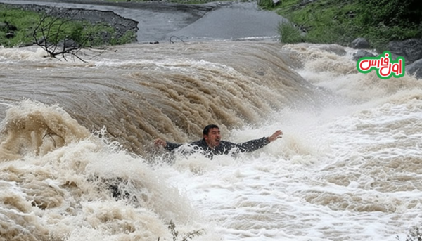 مرگ ۳ تن به دنبال بارش‌های شدید و سیل‌آسا در دهدشت