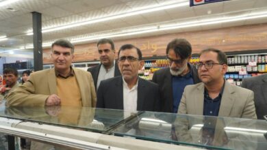 بازدید سرزده مدیرکل صمت فارس از بازار لوازم یدکی و فروشگاه‌های زنجیره‌ای شیراز