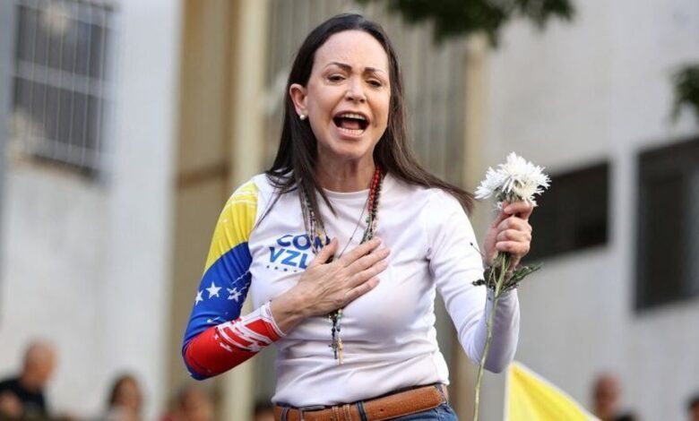 عملیات مخفیانه خروج ماریا کورینا ماچادو رهبر مخالفان از ونزوئلا 1 ماریا کورینا ماچادو