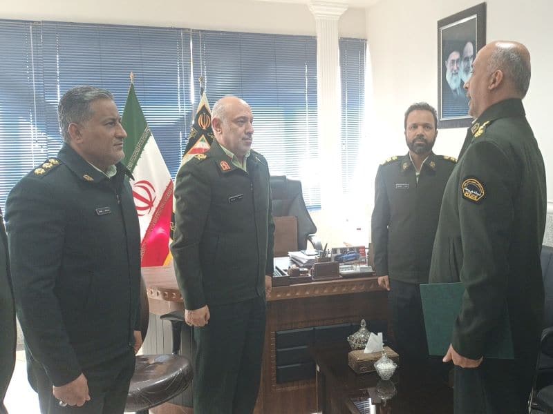 معاون نیروی انسانی پلیس فارس منصوب شد