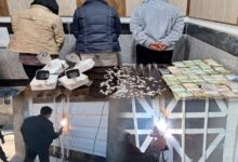 منزل مواد فروش شیشه و هروئین با جوشکاری پلمب شد