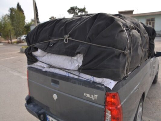 کشف سوخت قاچاق، چوب جنگلی و گردوی خارجی در سه شهرستان فارس 4 گردو فیروزآباد