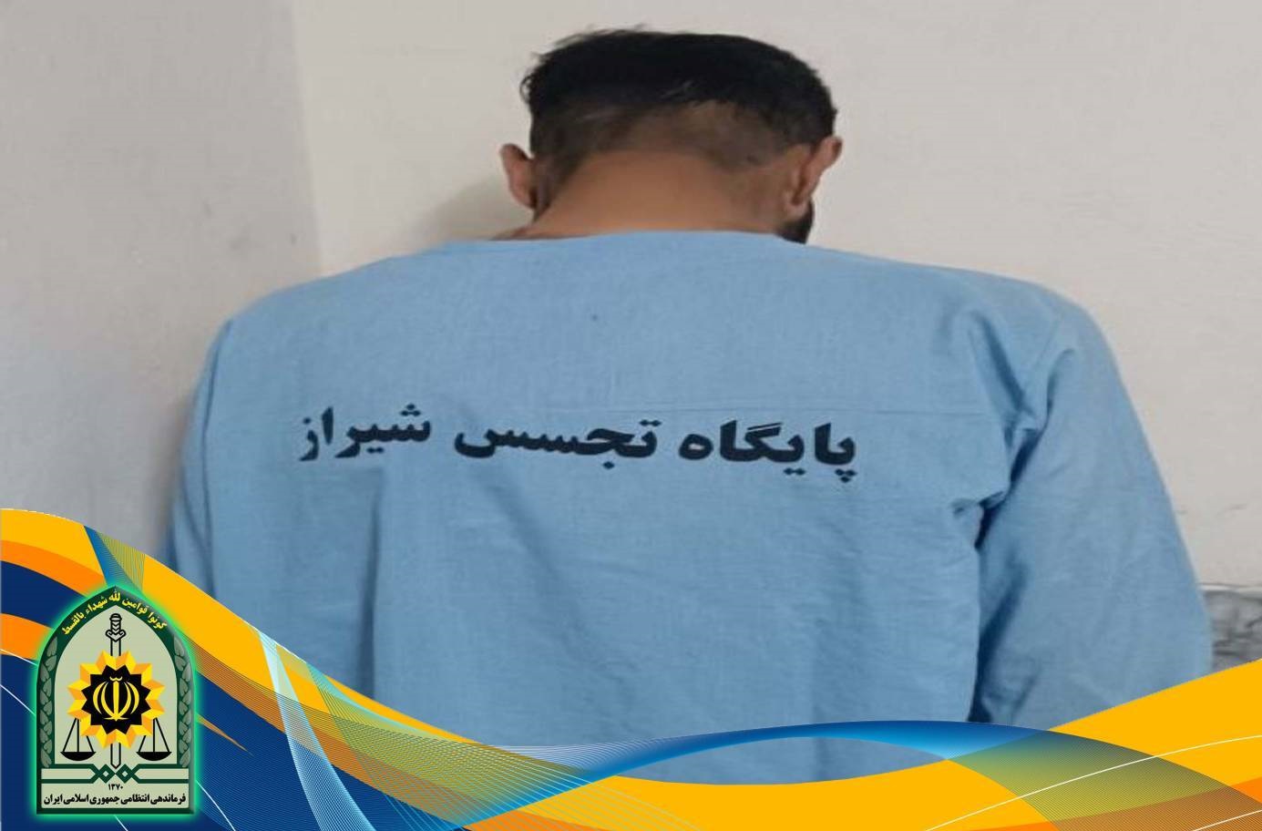 سارق مشاعات ساختمانی با ۳۰ فقره سرقت در شیراز دستگیر شد