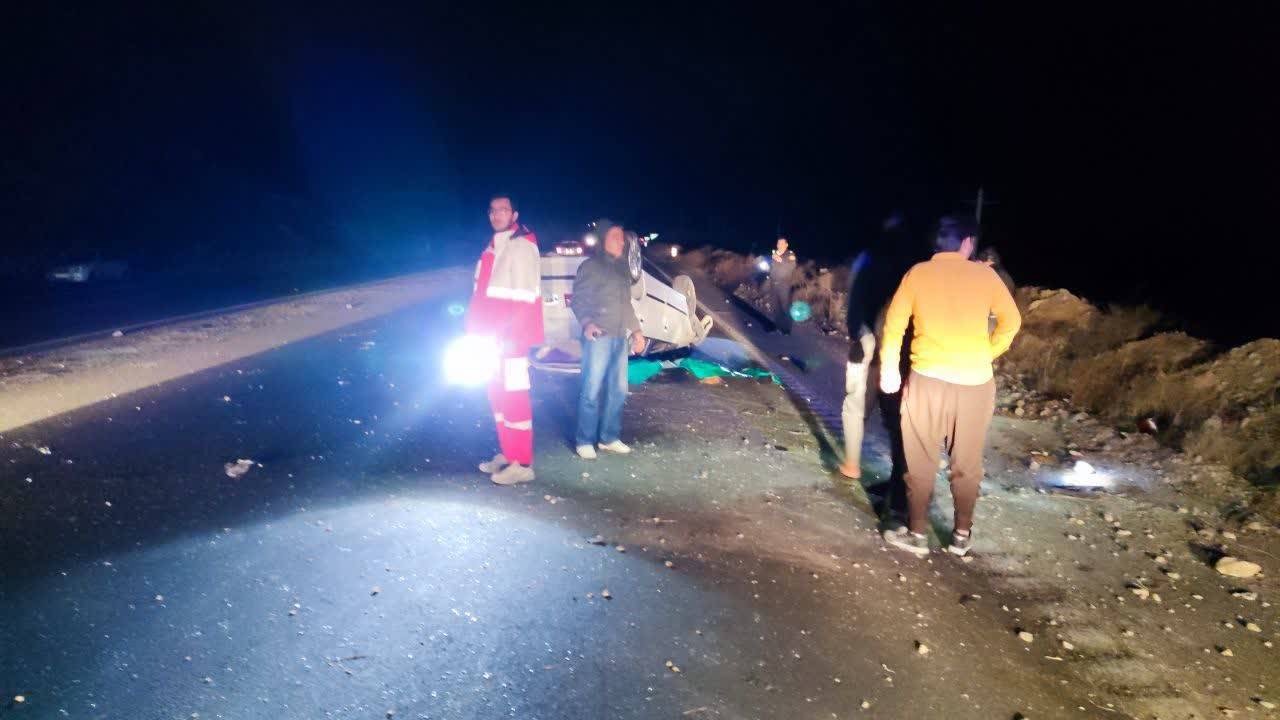 ۴ کشته و مصدوم در برخورد سواری با اسب در جاده استهبان – شیراز