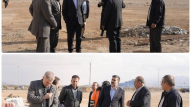 بازدید معاون‌ وزیر راه و شهرسازی محور وزیره-بنه‌کلاغی، محور بنه‌کلاغی به بازرگان داراب، محور نی‌ریز-قطرویه و محور نی‌ریز-بختگان