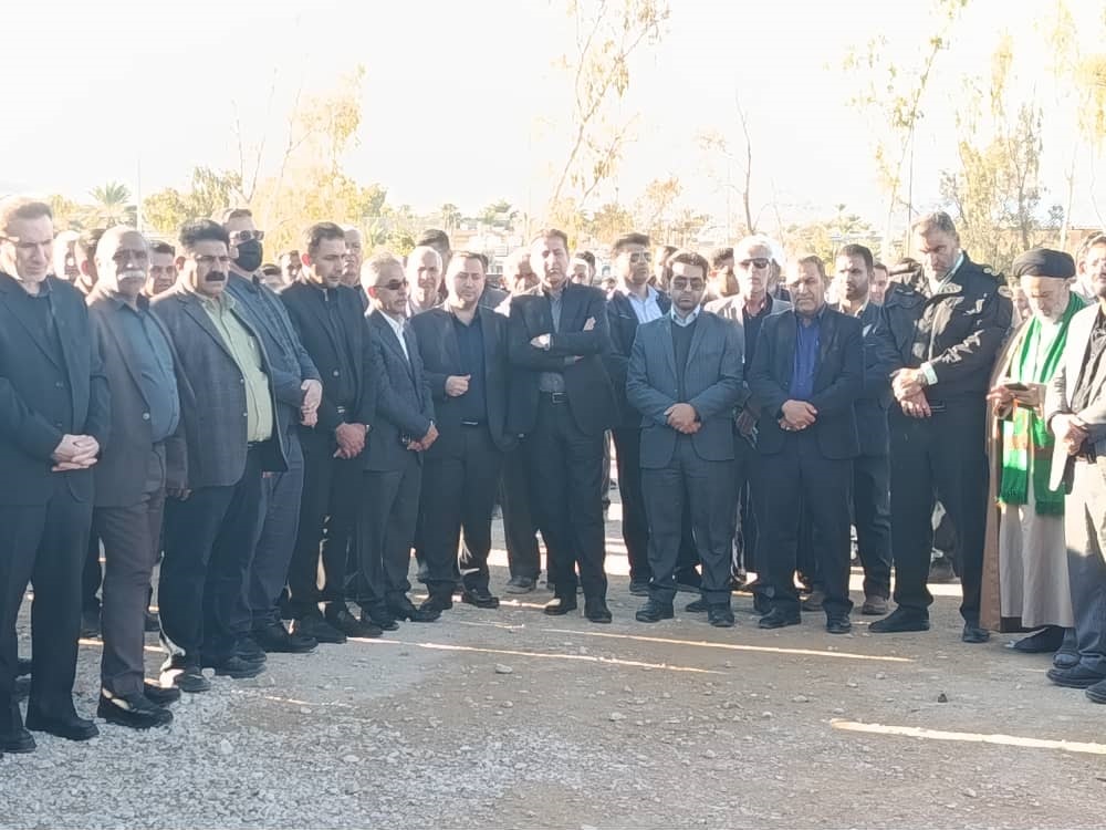 حضور مدیرکل راهداری فارس در مراسم تشییع پیشکسوت صنفی حمل‌ونقل کشور در زرین‌دشت