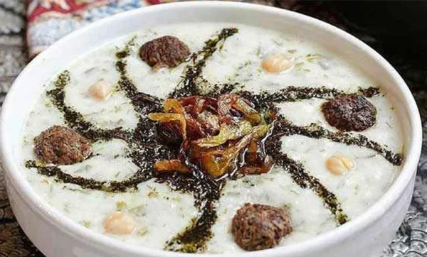 طرز تهیه آش دوغ اردبیل 