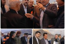 بازدید رئیس سازمان راهداری وحمل‌ونقل جاده‌ای کشور از بزرگراه استهبان-شیراز و استهبان-نی‌ریز