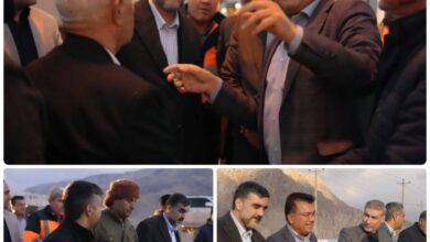 بازدید رئیس سازمان راهداری وحمل‌ونقل جاده‌ای کشور از بزرگراه استهبان-شیراز و استهبان-نی‌ریز