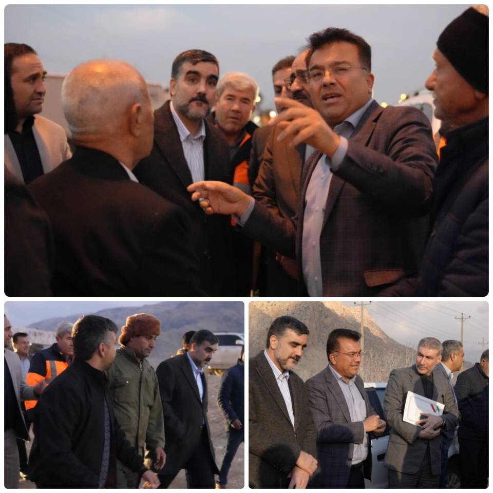 بازدید رئیس سازمان راهداری وحمل‌ونقل جاده‌ای کشور از بزرگراه استهبان-شیراز و استهبان-نی‌ریز