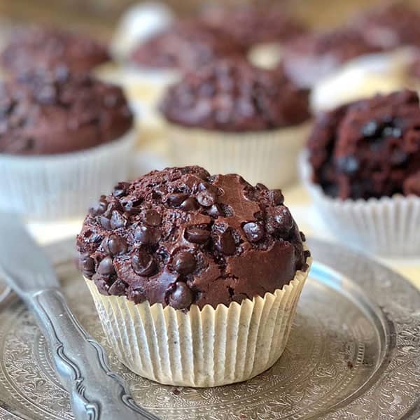 دستور تهیه مافین دبل چاکلت به سبک کافی شاپ های معروف