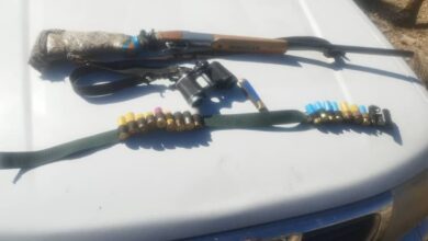 دستگیری شکارچی غیرمجاز، به همراه ادوات ، موقع شروع به شکار در فسا