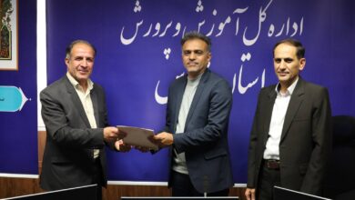 رئیس جدید سازمان دانش آموزی استان فارس منصوب شد