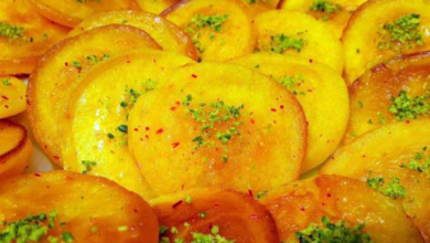 روش تهیه خاگینه قاشقی دسر سنتی و محبوب شهر تبریز