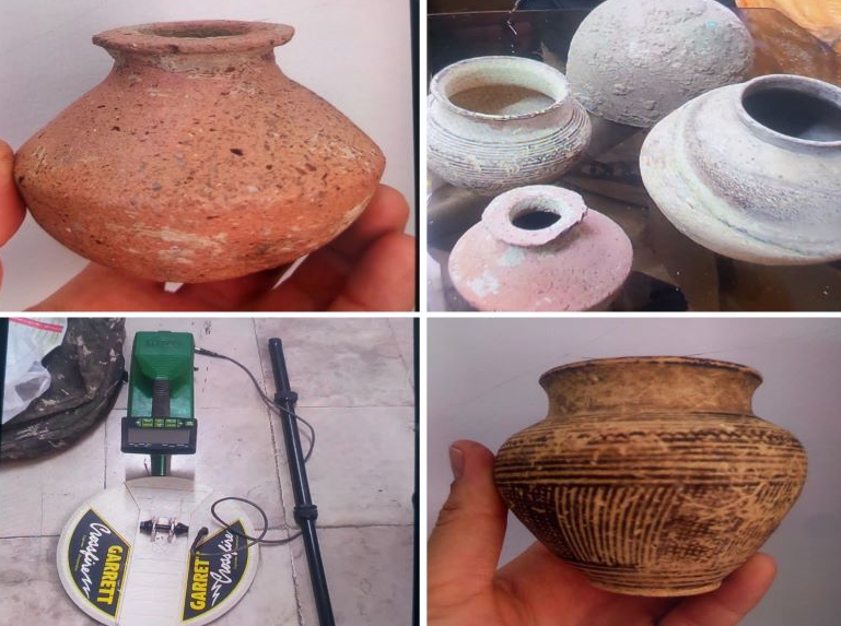 کشف کوزه‌های ۱۰ میلیاردی عتیقه در یکی از محله‌های زرقان