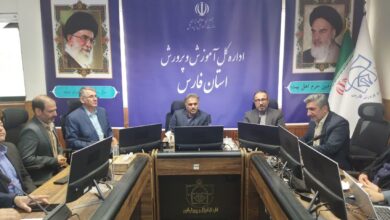 هسته گزینش آموزش وپرورش فارس در بین ۹۰ دستگاه اجرایی کشور برتر شد