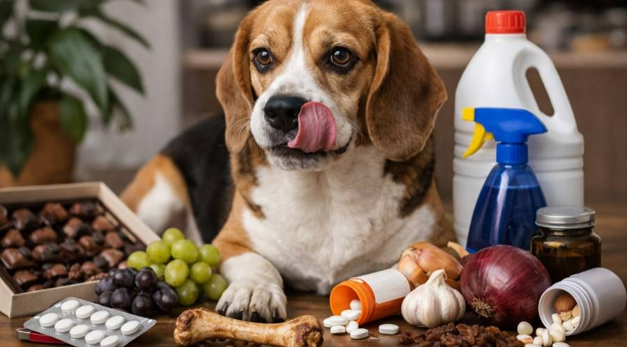 ۷ اشتباه خطرناک در تغذیه سگ که می تواند منجر به مسمومیت شود+ روش درمان 