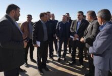 بازدید معاون وزیر راه و رئیس سازمان راهداری از پروژه‌های عمرانی دو شهرستان سپیدان و بیضا