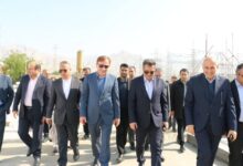 بهره برداری از چهار پروژه شرکت برق منطقه‌ای فارس در کنگان و جم با حضور استاندار بوشهر