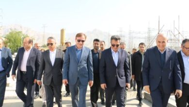 بهره برداری از چهار پروژه شرکت برق منطقه‌ای فارس در کنگان و جم با حضور استاندار بوشهر