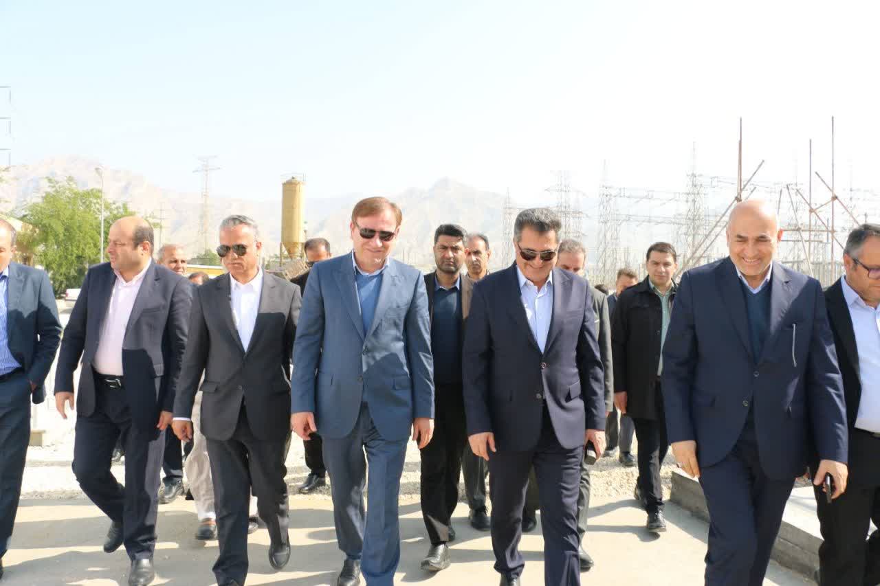 بهره برداری از چهار پروژه شرکت برق منطقه‌ای فارس در کنگان و جم با حضور استاندار بوشهر