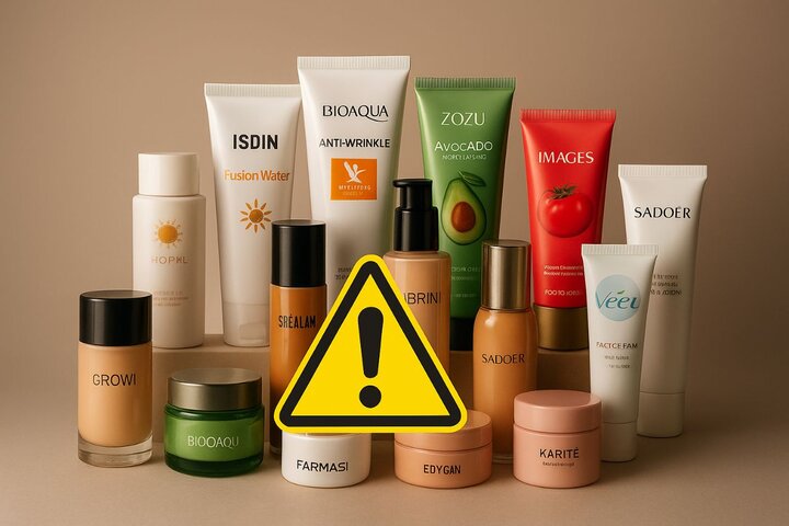 فهرست تازه محصولات بهداشتی و آرایشی فاقد مجوز