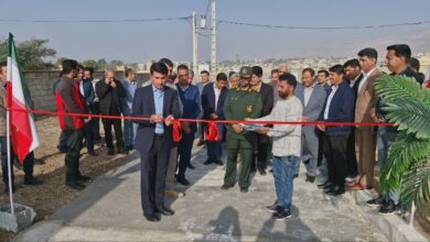 باسکول ۶۰ تنی تعاون روستایی در شهرستان قیر و کارزین افتتاح شد