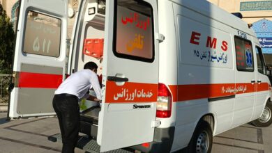 ۲۵ مصدوم و یک فوتی با وقوع چهار حادثه ترافیکی در محورهای استان فارس