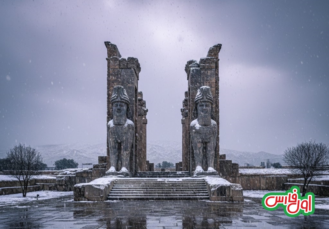 هشدار زرد هواشناسی فارس: آغاز بارش برف و باران از شنبه در شیراز و مناطق غربی استان