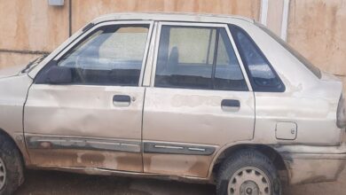 کشف خودرو پراید سرقتی از دهدشت در شهرستان رستم