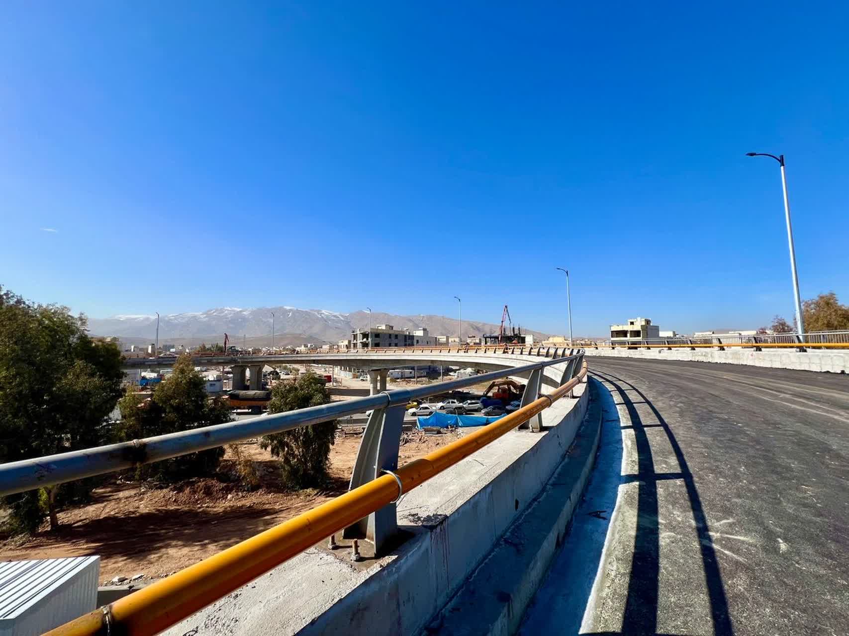 آمادگی پروژه دوربرگردان غیرهمسطح میثم برای افتتاح در شیراز