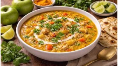 طرز تهیه سوپ مولیگاتانی تند هندی