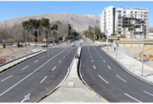 کار بازسازی پل «شاهد» در تقاطع چمران – نیایش شیراز تمام شد