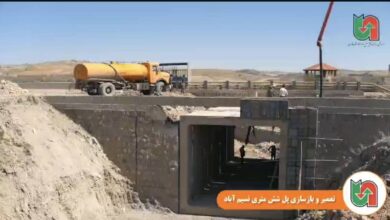 بازسازی پل آسیب‌دیده محور ارژن–شیراز پایان یافت