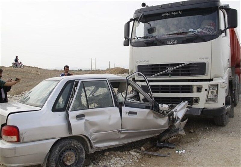 حادثه مرگبار رانندگی در محور داراب – بندرعباس با ۶ کشته+ جاده های داراب قتلگاه مسافران