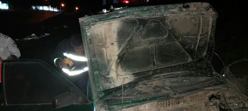 انحراف و سقوط مرگبار خودرو سواری در جاده سیاخ دارنگون+تصاویر