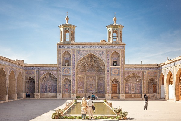 تصاویر زیباترین مسجد قدیمی شیراز در گود عربان